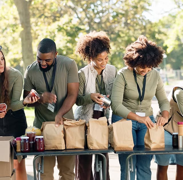 Business partners shaking hands